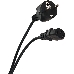Кабель компьютер - розетка 3m 220V (Европейский стандарт) VCOM/TELECOM, фото 6