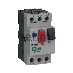 Выключатель авт. защиты двиг. 3P 1.0-1.6А 100кА ВА-431 SchE 21225DEK