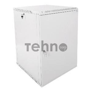 Шкаф телеком. настенный разборный 15U (600х650) дверь металл (ШРН-Э-15.650.1) (1 коробка)