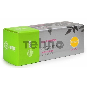 Тонер Картридж Cactus CS-PH6000M (106R01632) пурпурный для Xerox 6000/6010 (1000стр.)