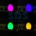 Светодиодный ночник «Радуга», многоцветный, 220 В, фото 2