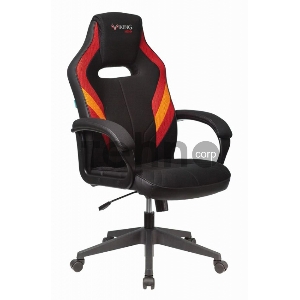 Кресло игровое Бюрократ VIKING 3 AERO RED черный/красный искусст.кожа/ткань Кресло игровое Бюрократ VIKING 3 AERO RED черный/красный искусст.кожа/ткань