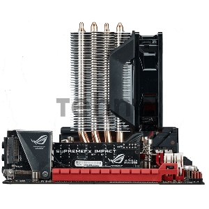 Кулер Cooler Master Hyper H410R, 600-2000 RPM, 100W, 4-pin, Red LED fan, Full Socket Support
