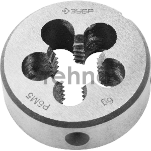 Плашка, сталь Р6М5, круглая машинно-ручная 4-28023-14-2.0 ЗУБР М14x2.0мм