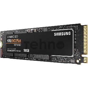 Накопитель SSD Samsung 500Gb M.2 PCI-E x4 MZ-V7S500BW 970 EVO Plus 2280 R3500/W3200MB/s