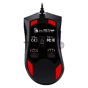 Мышь A4Tech Bloody W90 Max черный оптическая (10000dpi) USB