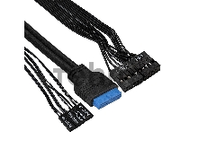 Корпус Miditower ExeGate XP-340U-XP600 (ATX, XP600 с вент. 12см, 1*USB+2*USB3.0, аудио)