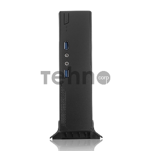 Корпус с блоком питания 120 Ватт/ Foxline FL-L01-AD120-D65 mITX case (1L),w/2xUSB3.0, VESA, CPU cooler, w/120W pwr adapter, w/pwr cord