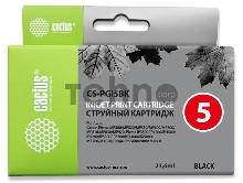 Картридж струйный Cactus CS-PGI5BK черный для Canon Pixma MP470/ MP500/ MP520/ MP530 (23,6ml)