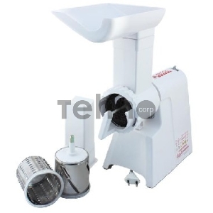 Мясорубка Мастерица КЭМ-02, г. Киров, с овощерезкой, производительность 40 кг/час, 3 скорости, максимальная мощность 600 Вт