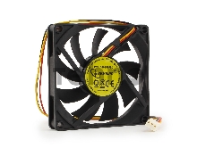 Вентилятор Gembird Вентилятор 80x80x15, подшипник, 3 pin, провод 30 см (D8015BM-3)