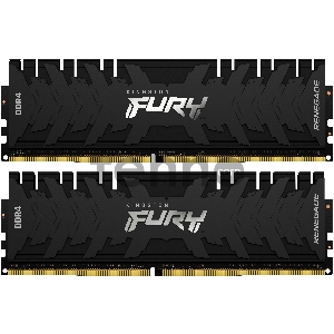 Модуль памяти Kingston 32GB 3200MHz DDR4 CL16 DIMM (Kit of 2) 1Gx8 FURY Renegade Black