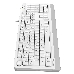 Клавиатура A4Tech Fstyler FKS10 белый/серый USB, фото 8