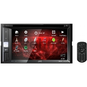 Автомагнитола CD DVD JVC KW-V250BTM 2DIN 4x50Вт