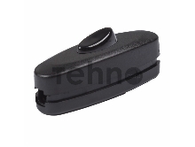 Выключатель-кнопка 250V 2А ON-OFF на электропровод (для настольной лампы)  REXANT