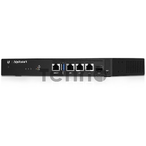 Роутер/Маршрутизатор UBIQUITI ER-4-EU EdgeRouter 4 4 ядра (1 ГГц), 3х 1G RJ45, 1х SFP Роутер/Маршрутизатор UBIQUITI ER-4-EU EdgeRouter 4 4 ядра (1 ГГц), 3х 1G RJ45, 1х SFP