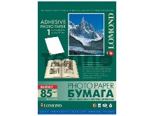 Самоклеящаяся фотобумага LOMOND, глянцевая, A4, неделённая (210 x 297 мм), 85 г/м2, 25 листов.
