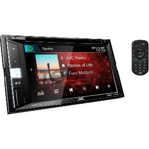 Автомагнитола CD DVD JVC KW-V250BTM 2DIN 4x50Вт