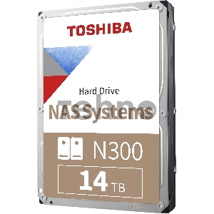 Жесткий диск SATA 14TB 7200RPM 6GB/S 256MB HDWG21EUZSVA TOSHIBA