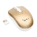 Мышь беспров. Gembird MUSW-400-G, золотой, 3кн.+колесо-кнопка, 2.4ГГц, 1600 dpi, фото 2
