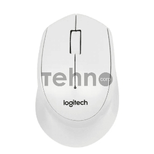 Мышь беспроводная Logitech M330 Silent Plus White (белая, оптическая, 1000dpi, 2.4 GHz/USB-ресивер, бесшумная, под правую руку) (арт. 910-004926, M/N: M-R0051 / C-U0010)