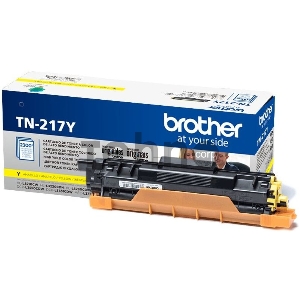 Тонер-картридж Brother TN217Y желтый для MFC-L3770CDW, DCP-L3550CDW, HL-L3230CDW 2300 стр.