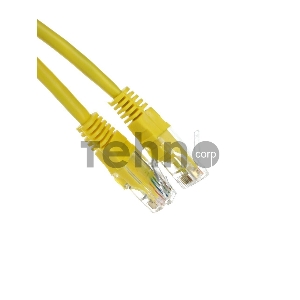 Патч-корд литой Telecom UTP кат.5е 3,0м желтый