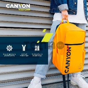 Рюкзак CANYON cabin size backpack for 15.6 laptop ,polyester ,yellow