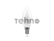 Лампа светодиодная LB-97 (7W) 230V E14 2700K свеча | 25475 | FERON