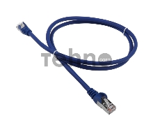 Патч-корд LANMASTER LSZH FTP кат.5e, 1.0 м, синий
