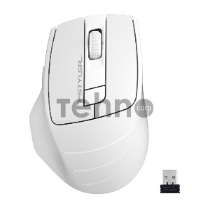 Мышь A4Tech Fstyler FG30 белый/серый оптическая (2000dpi) беспроводная USB (5but) Мышь A4Tech Fstyler FG30 белый/серый оптическая (2000dpi) беспроводная USB (5but)