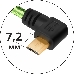 Greenconnect Кабель micro USB 2.0  0.5m угловой, зеленый, черные коннекторы, нейлон, ультрагибкий, позолоченные контакты, 28/28 AWG, AM / microB 5pin GCR-UA12AMCB6-BB2SG-0.5m, экран, армированный, морозостойкий Greenconnect Кабель micro USB 2.0  0.5m угловой, зеленый, черные коннекторы, нейлон, ультрагибкий, позолоченные контакты, 28/28 AWG, AM / microB 5pin GCR-UA12AMCB6-BB2SG-0.5m, экран, армированный, морозостойкий, фото 1