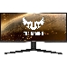 Монитор ASUS 34" VG34VQL1B VA LED изогнутый, 3440x1440, ProGaming, 1ms, 550cd/m2, 178°/178°, 100Mln:1, 165Hz, HDR10, 2*HDMI, 2*DP, USB-hub, колонки, HAS, Swivel, Pivot, Tilt, VESA, Black, 90LM06F0-B01170, фото 2
