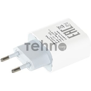 Сетевое зар./устр. Digma DGW3C 3A PD белый (DGW3C0F010WH)