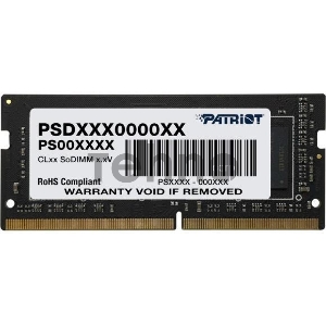 Модуль памяти SO-DIMM DDR 4 DIMM 32Gb PC25600, 3200Mhz, PATRIOT Signature (PSD432G32002S) (retail)