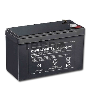 Батарея  CROWN CBT-12-9.2 (12V 9.2Ah) F2 срок службы 5 лет