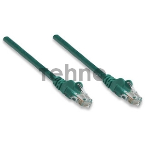 Патч-корд UTP кат. 5e,  3м Exegate зеленый
