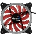 Вентилятор Aerocool REV Red , 120x120x25мм, цвет светодиодов : красный, подсветка в виде двойного кольца, 3+4-Pin, 1200 об/мин, 41,3 CFM, 15,1 дБА, фото 9