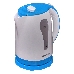 Чайник электрический Starwind SKP1217 1.8л. 2200Вт белый/голубой (корпус: пластик), фото 3