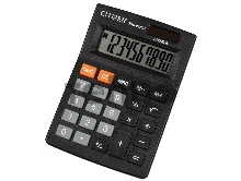Калькулятор бухгалтерский Citizen SDC022SR черный 10-разр.