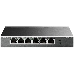Коммутатор TP-Link 4-port 10/100Mbps Unmanaged PoE+ Switch with 2 10/100Mbps uplink ports, meta case, desktop mount, 4 802.3af/at compliant PoE+ port, 2 10/100Mbps uplink ports, DIP switches for Extend mode, Isolation mode and Priority mode, up to 250m PoE power supply, фото 2