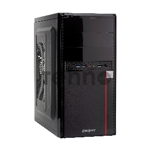 Корпус Exegate EX277437RUS Minitower MA-371X Black 500W, mATX <UN500, 120mm> 2*USB+2*USB3.0, Audio