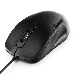 Мышь Gembird MOP-100, черный, USB, 1000DPI, фото 3