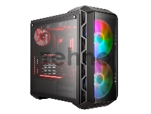 Корпус без БП Cooler Master MasterCase H500 Mesh Iron Grey, USB3.0x2, USB2.0x2, 2x200 ARGBFan, 1x120Fan, ATX,  w/o PSU