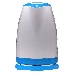 Чайник электрический Starwind SKP1217 1.8л. 2200Вт белый/голубой (корпус: пластик), фото 4