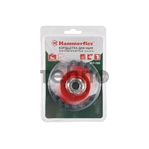 Кордщетка Hammer Flex 207-106 85мм M14 чашеобразная витая жесткая для УШМ Кордщетка Hammer Flex 207-106 85мм M14 чашеобразная витая жесткая для УШМ