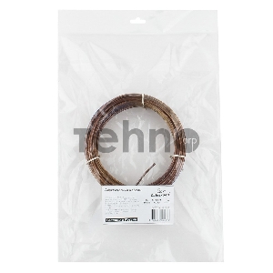 Акустический кабель Cablexpert CC-TC2x1,0-10M, прозрачный,  10 м, бухта