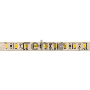 LED лента силикон, 8 мм,  IP65, SMD 2835, 120 LED/m, 12 V, цвет свечения теплый белый