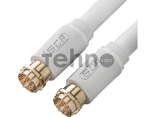 Кабель GCR 10.0m антенный (коаксиальный) Male F81 / Male F81, резьба, GCR-52324 Кабель GCR 10.0m антенный (коаксиальный) Male F81 / Male F81, резьба, GCR-52324