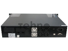 Источник бесперебойного питания Powercom King Pro RM KIN-1200AP LCD 720Вт 1200ВА черный
